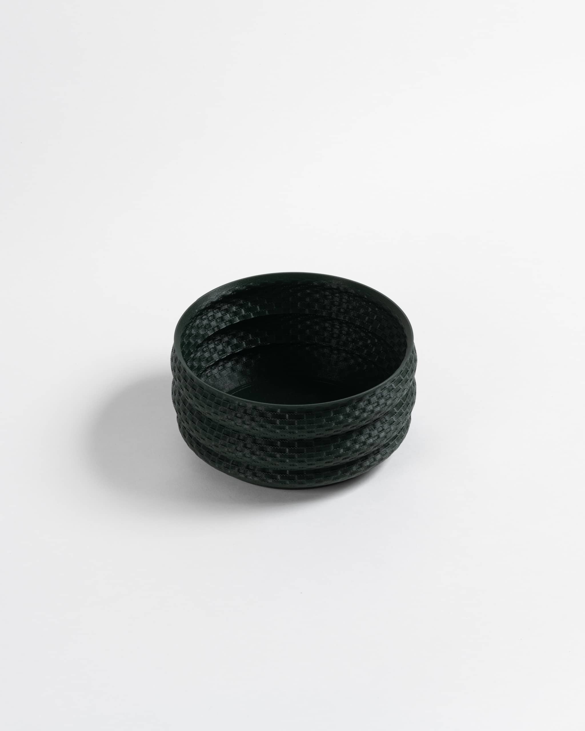 Oxide Green Bamboo Planter