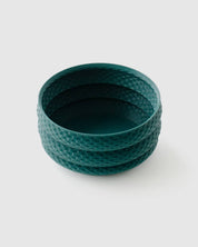 Cyrc planter in emerald green