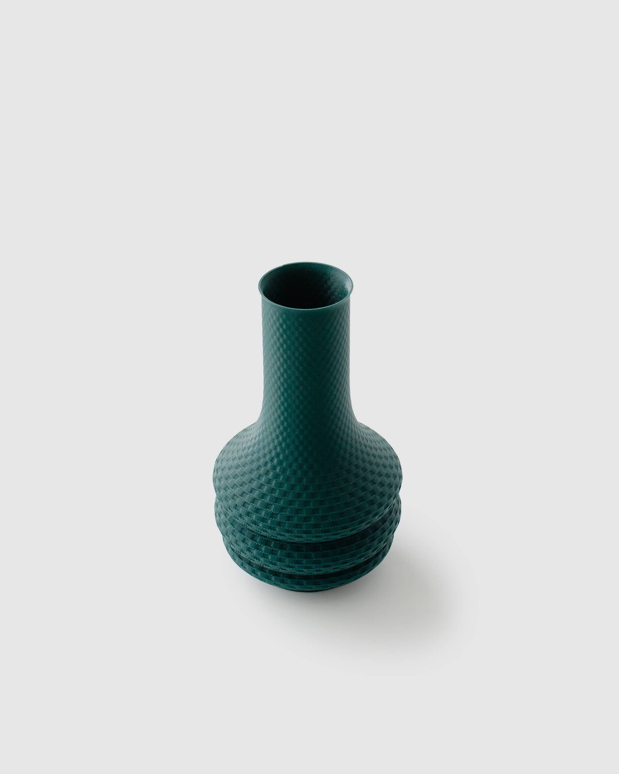 Emerald Fluke Vase by Cyrc - angle