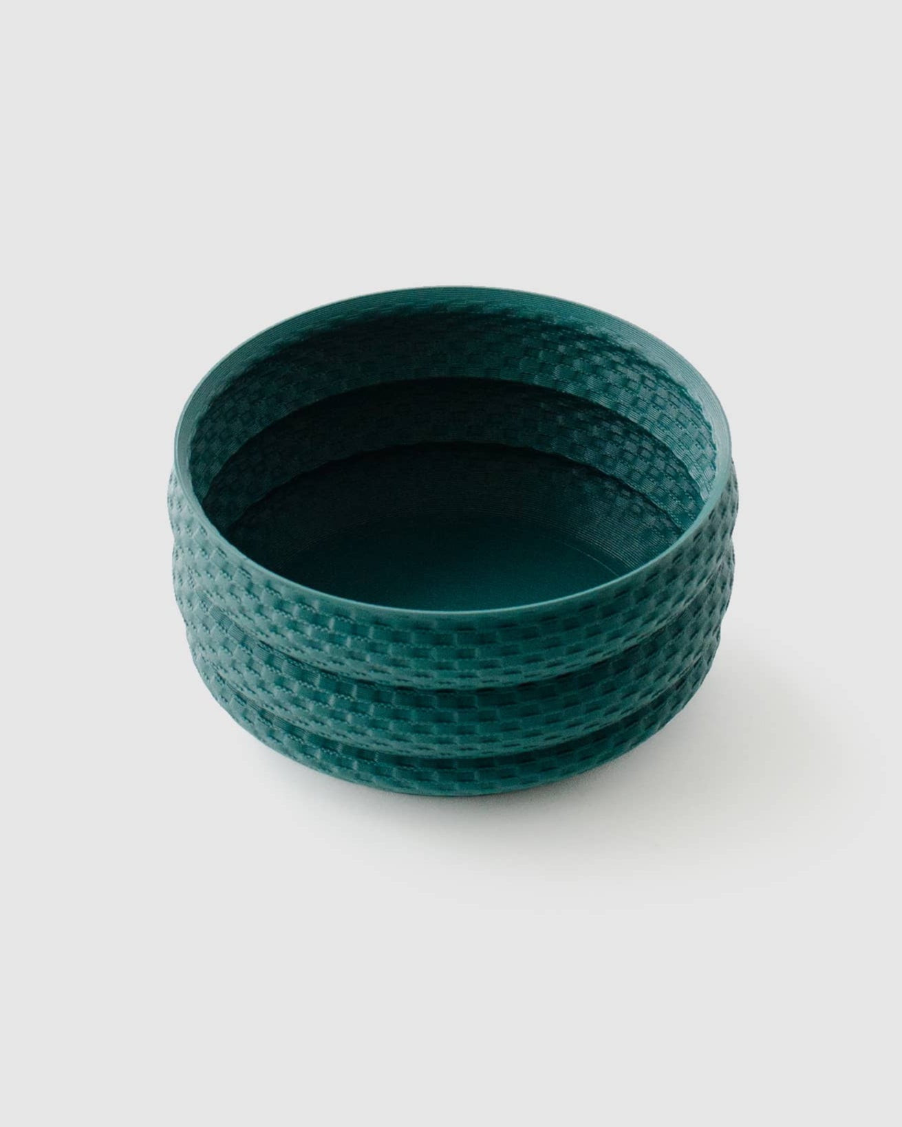 Cyrc planter in emerald green