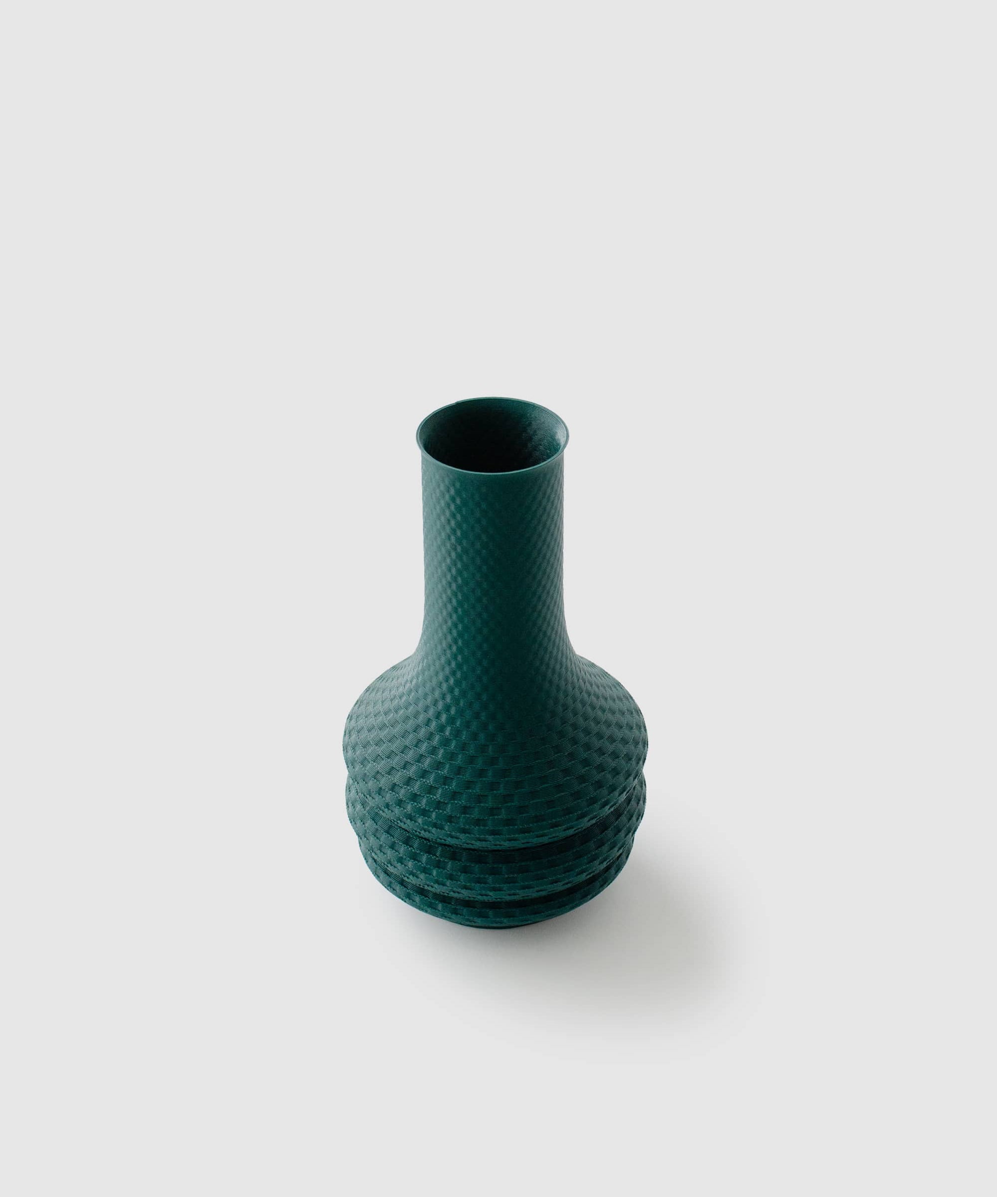 Emerald Fluke Vase by Cyrc - angle