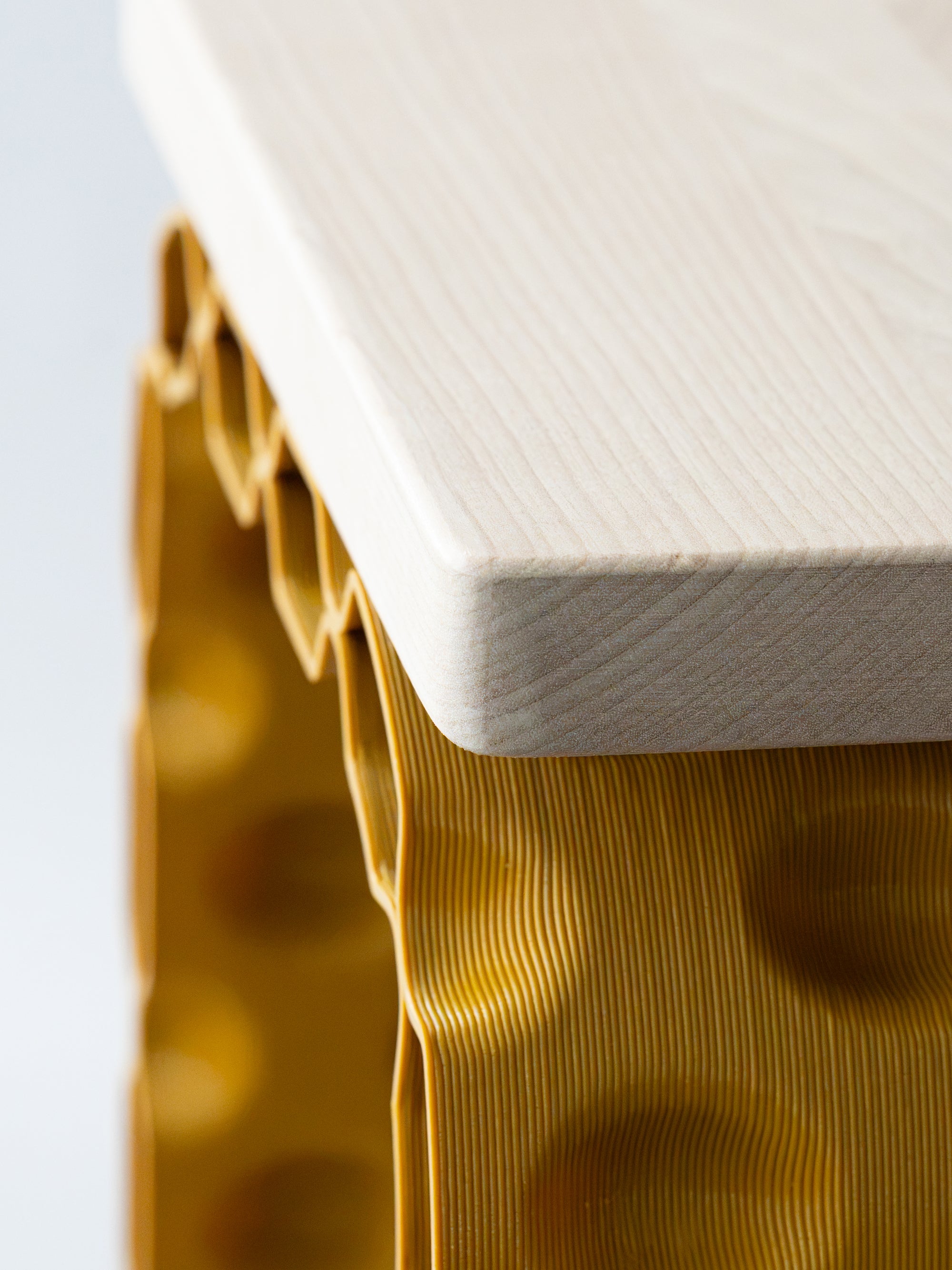 Phoam T1 End Table - Honey