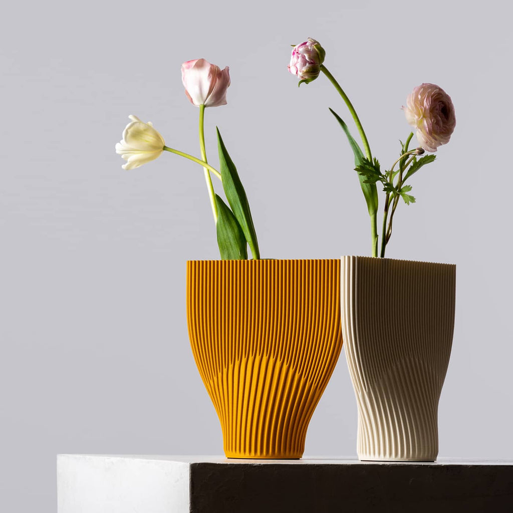 Cyrc sustainable 3d printed designer vases